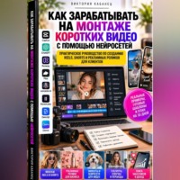 Виктория Кабанец. Как зарабатывать на монтаже коротких видео с помощью нейросетей