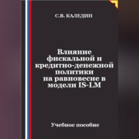 Сергей Каледин. Влияние фискальной и кредитно-денежной политики на равновесие в модели IS-LM