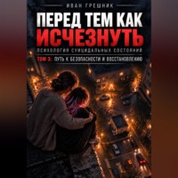 Иван Грешник. Перед тем как исчезнуть. Психология суицидальных состояний. Том 3: Путь к безопасности и восстановлению